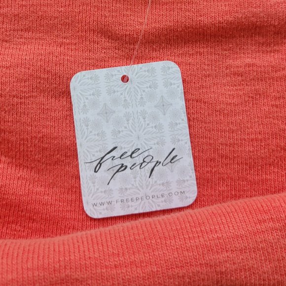 NWT Free People Boulevard Tank in Guava Berry size XL - Picture 6 of 8